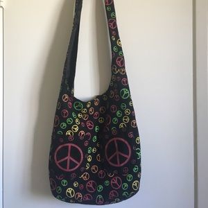 Rasta Peace Sign Bag